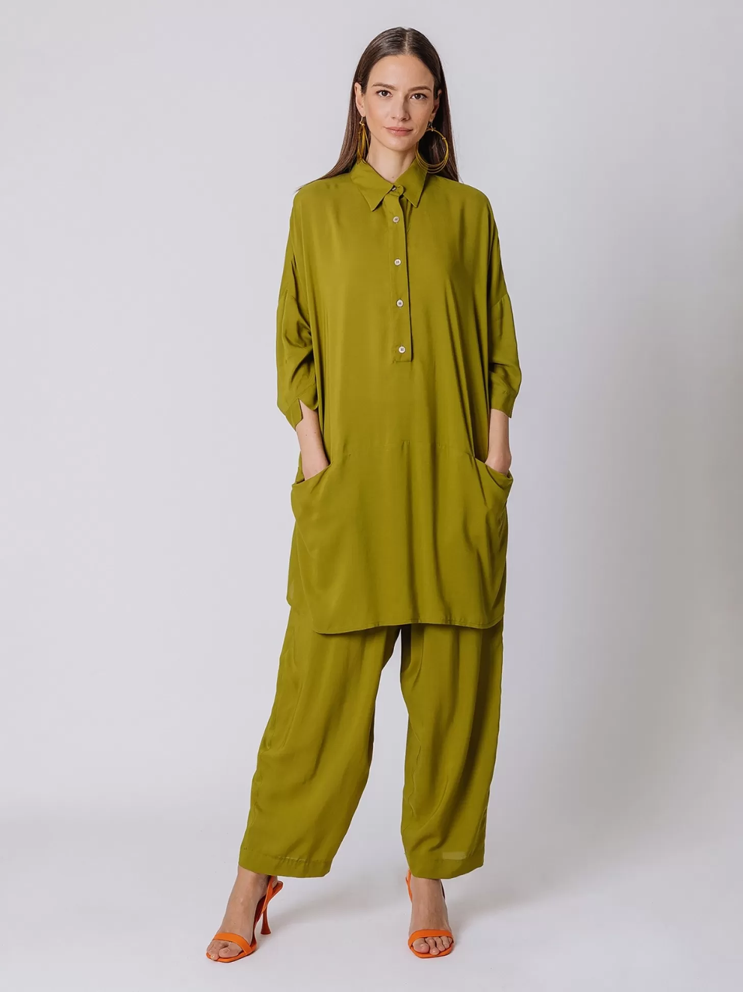 Women Martino Midali Viscose Oversize Shirt