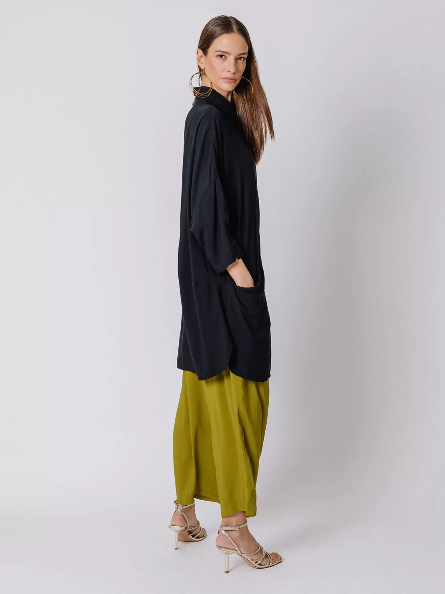 Women Martino Midali Viscose Oversize Shirt