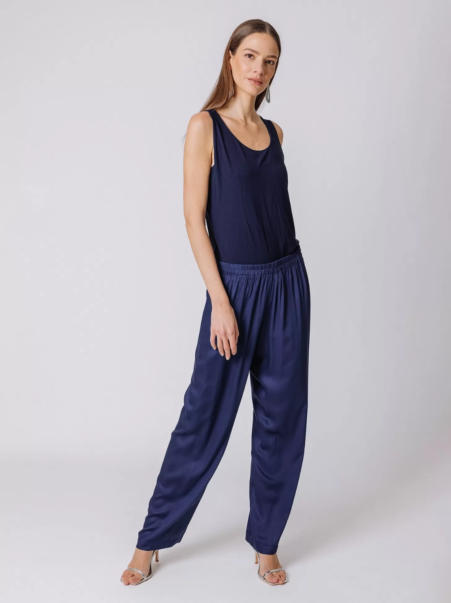 Women Martino Midali Viscose Trousers